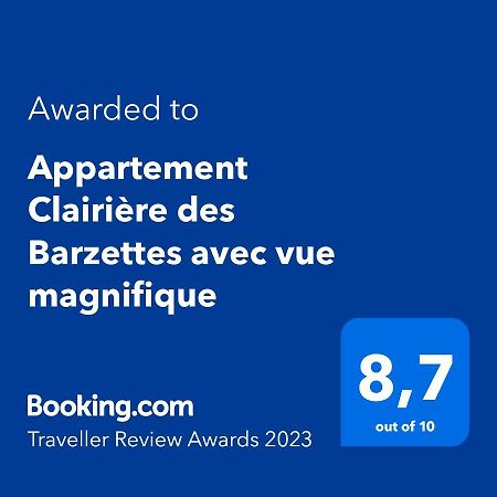 Appartement Clairiere Des Barzettes Avec Vue Magnifique クラン エクステリア 写真